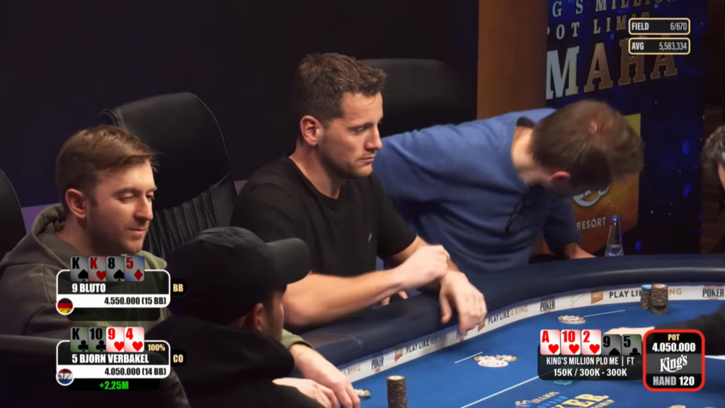 Bjorn Verbakel Kings Million PLO