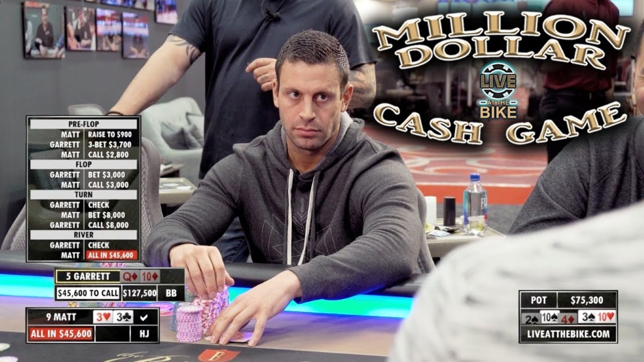 Garrett vs berkey million dollar cash game