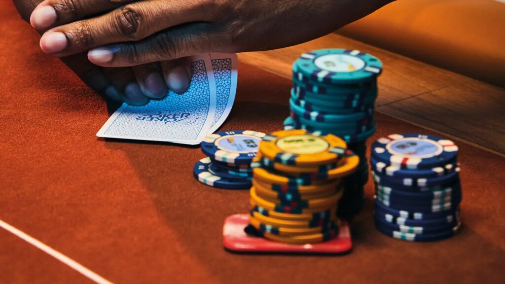 Holland Casino Poker banner chips cash