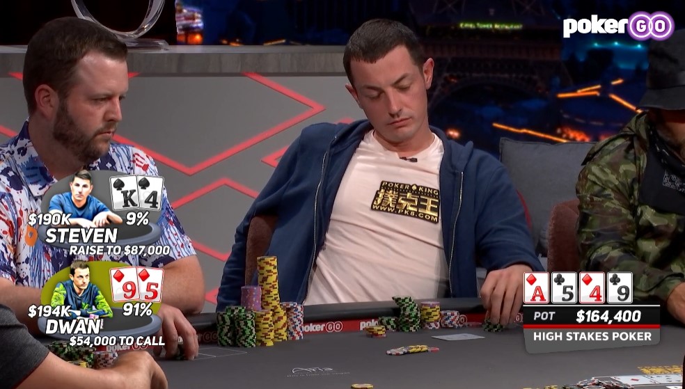 HSP Episode 13 Steven vs Dwan two Pair HSP Episode 13 Steven vs Dwan two Pair