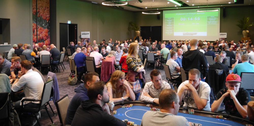 Poker Series Sassenheim zaalfoto
