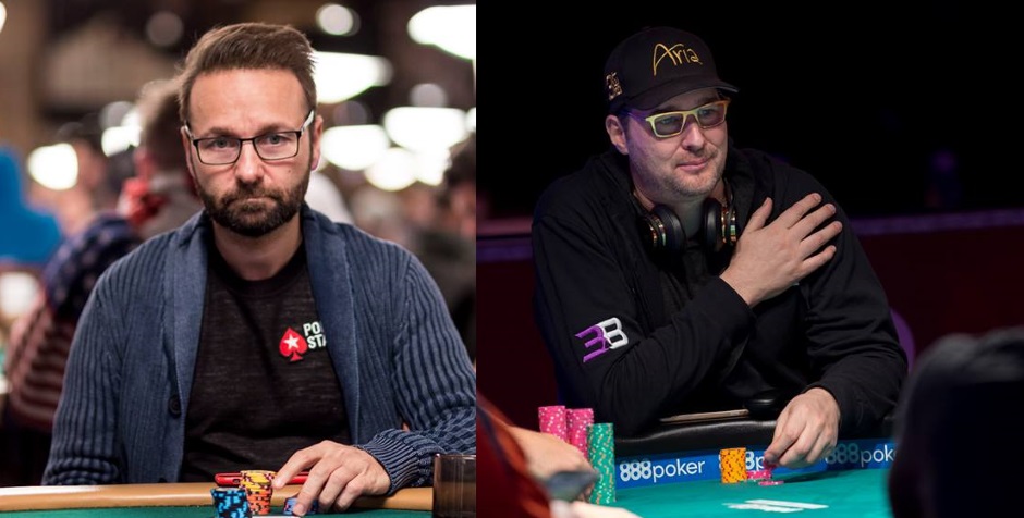 Negreanu en Phill Hellmuth 8 Game