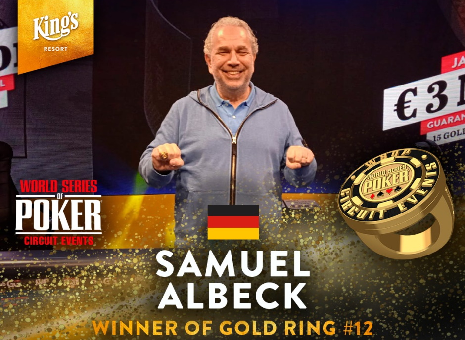Samuel Albeck WSOPC 2022 Event 12