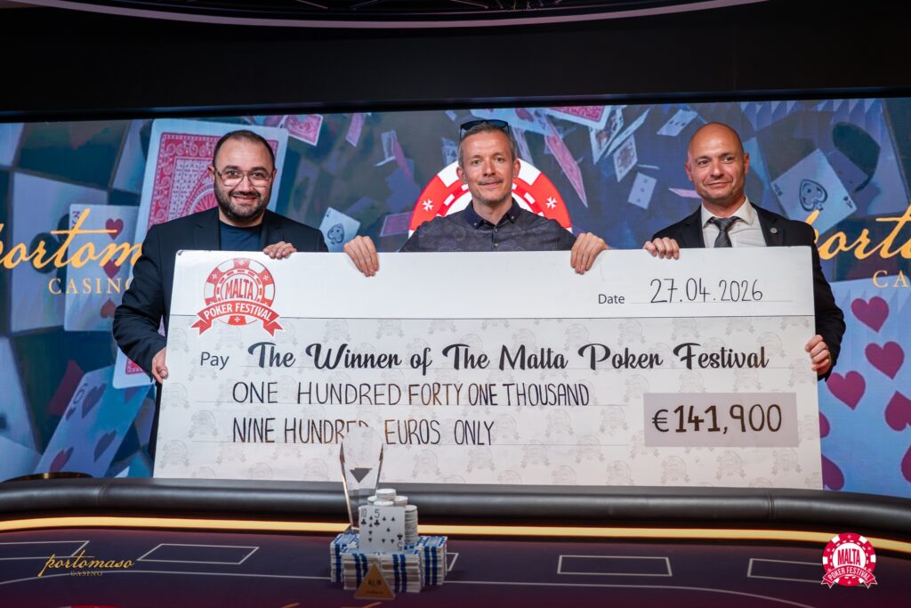Robert McAdam Malta Poker Festival Spring 2026