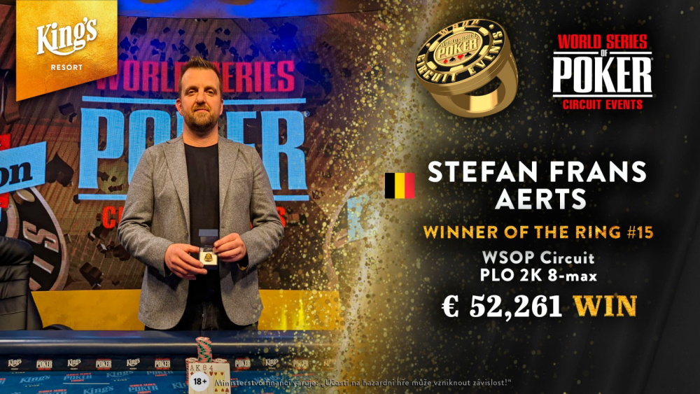 8.9.2021 WSOP Circuit PLO 2K 8 Max Winner