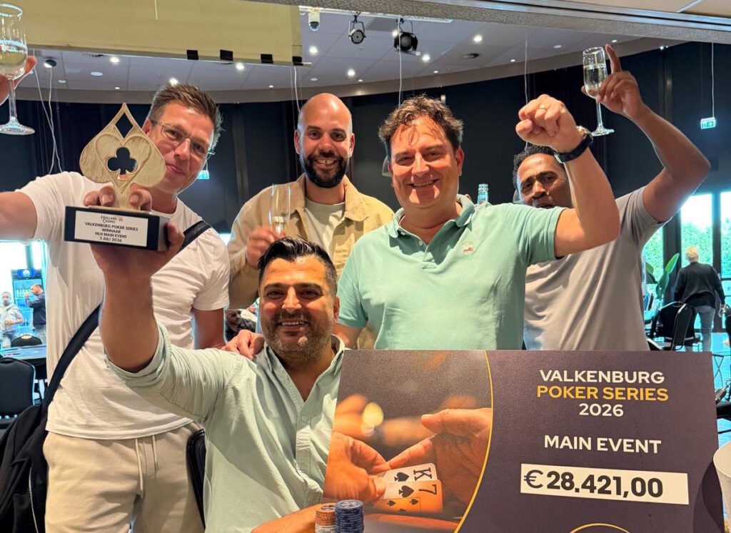 AJ Niazi Valkenburg Poker Series 2026 klein
