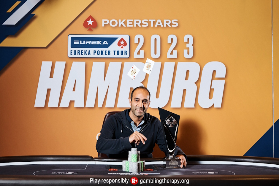Amir Mozaffarian EUREKA POKER TOUR HAMBURG