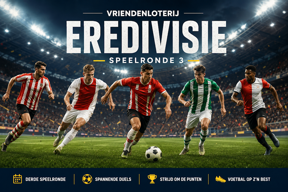Banner Eredivisie speelronde 3