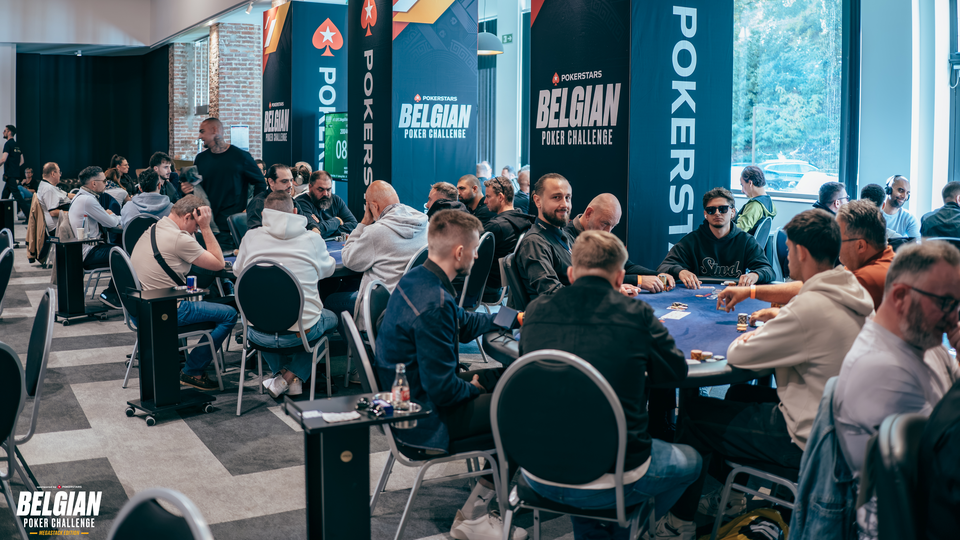 Belgian Poker Challenge speelzaal