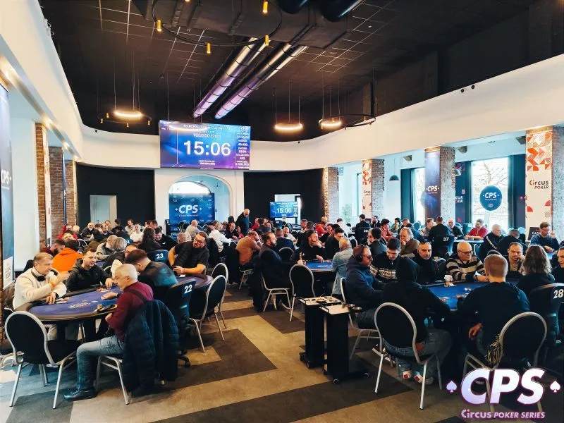 Circus Poker Series 2024 zaal