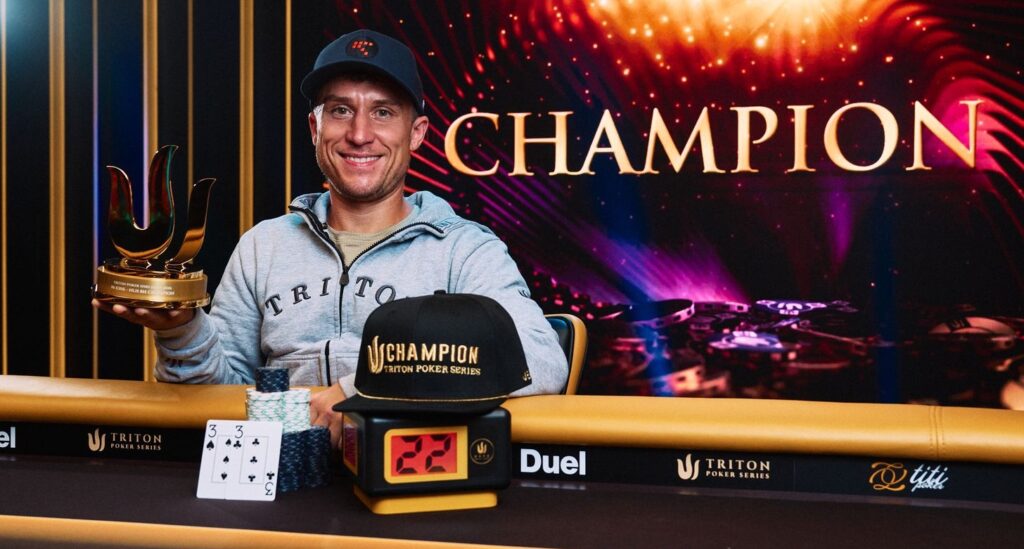Daniel Dvoress Triton Poker Super High Roller Series 2026
