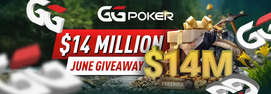 GGPoker June Giveawy 2026