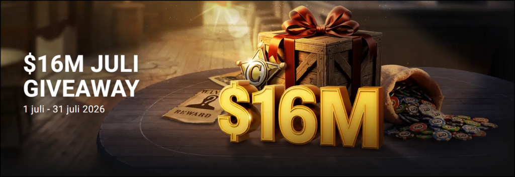 GGPoker juli giveaway