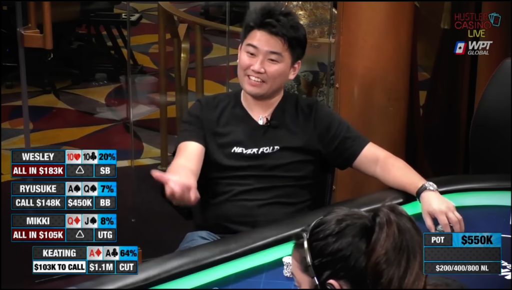 Ryusuke & Alan Keating (Hustler Casino Live)