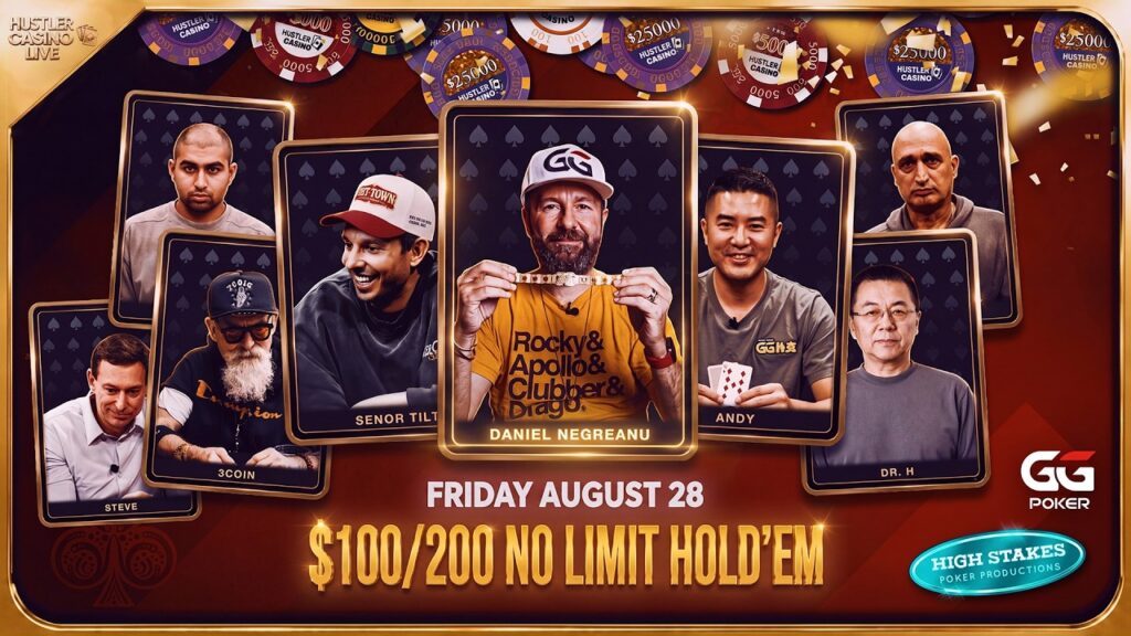 Hustler Casino Live with Daniel Negreanu