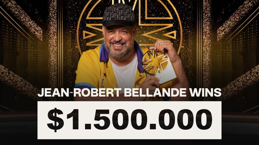 Jean Robert Bellande Onyx High Roller Series 2026