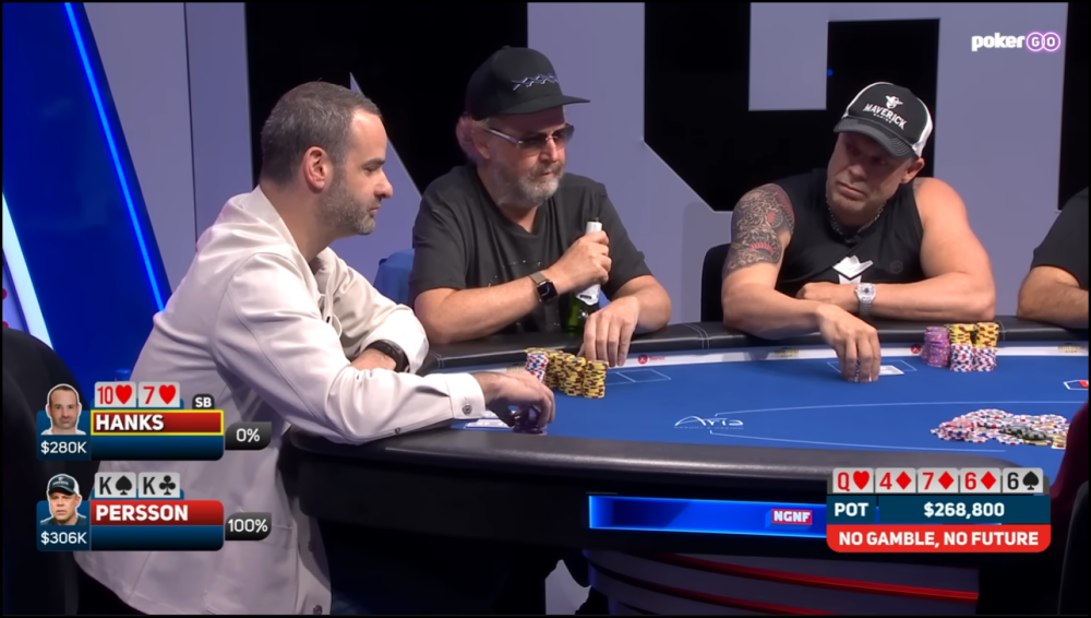 Matt Hanks bluf in No Gamble No Future