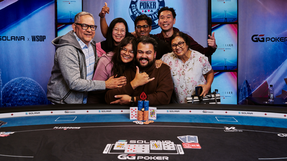 Mayukha Chakraborty Main Event WSOP Super Circuit Canada winner