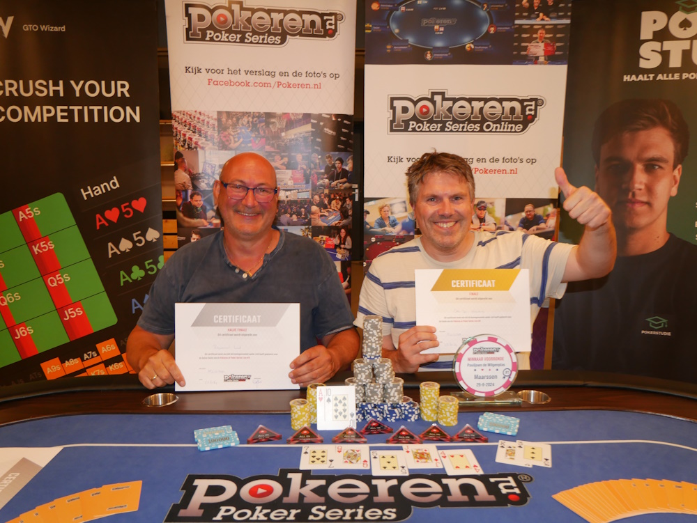Otto Jan Leeverink en Raymond Wit Maarssen Juni winnaarsfoto