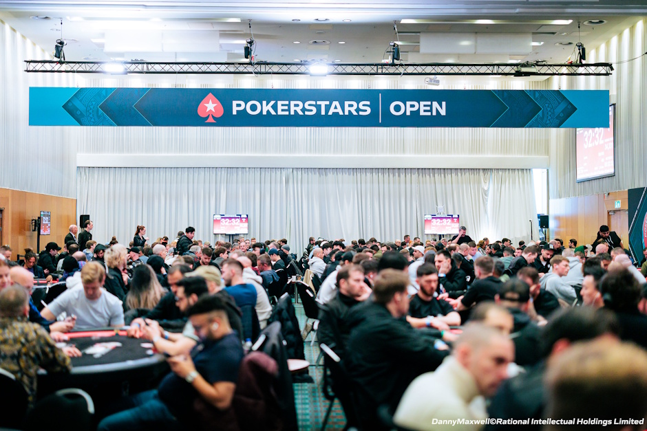 PokerStars Open Manchester toernooizaal