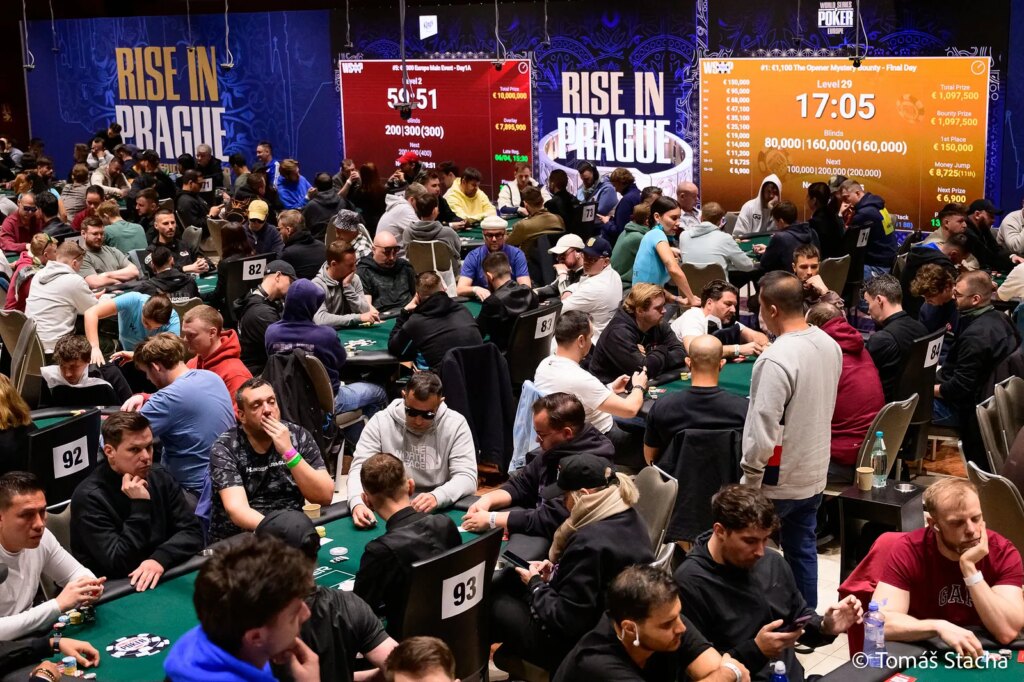 WSOPE 2026 zaalfoto