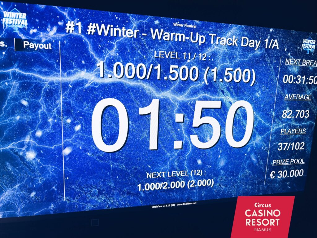 Winter Festival Warm Up Track