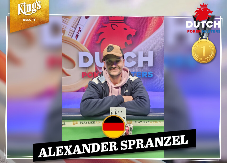 alexander spranzel dutch poker masters klein