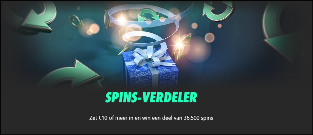 bet365 Spin Verdeler
