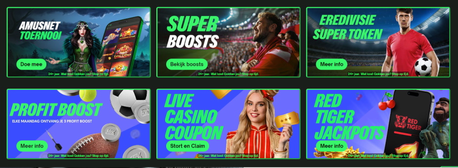 comeon boosters mixed