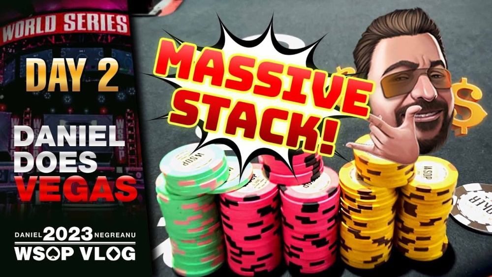 daniel negreanu wsop vlog 2023 dag 2
