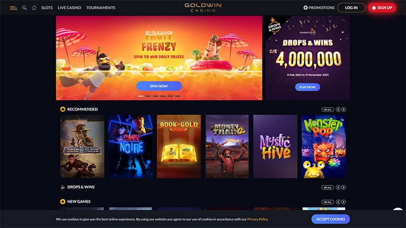 goldwin casino