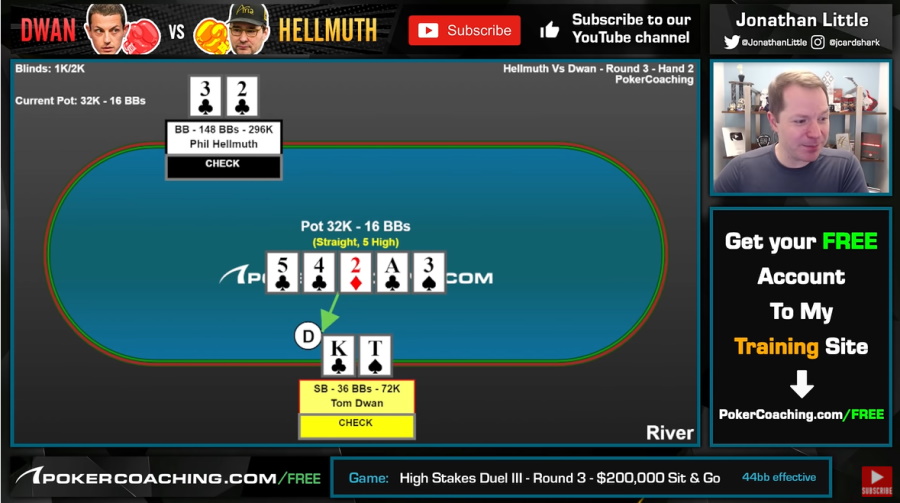 hellmuth vs dwan bluf spot