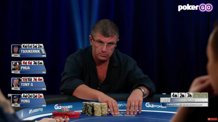 high stakes cash game actie