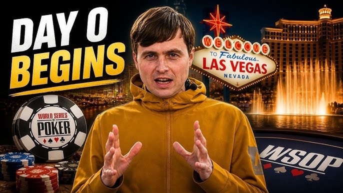 martin kabrhel wsop 2026 vlogs aflevering 1