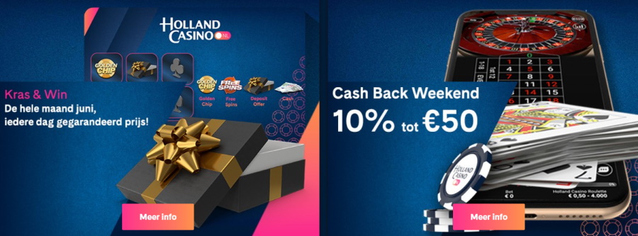 online casino acties