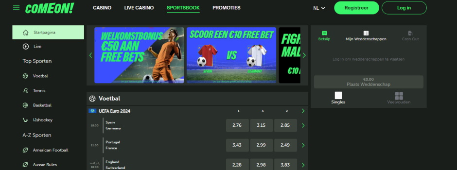 sportsbook comeon