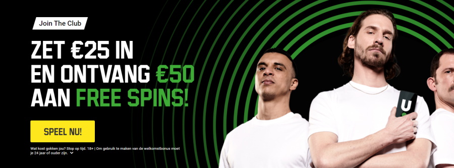 welkomstbonus unibet spins